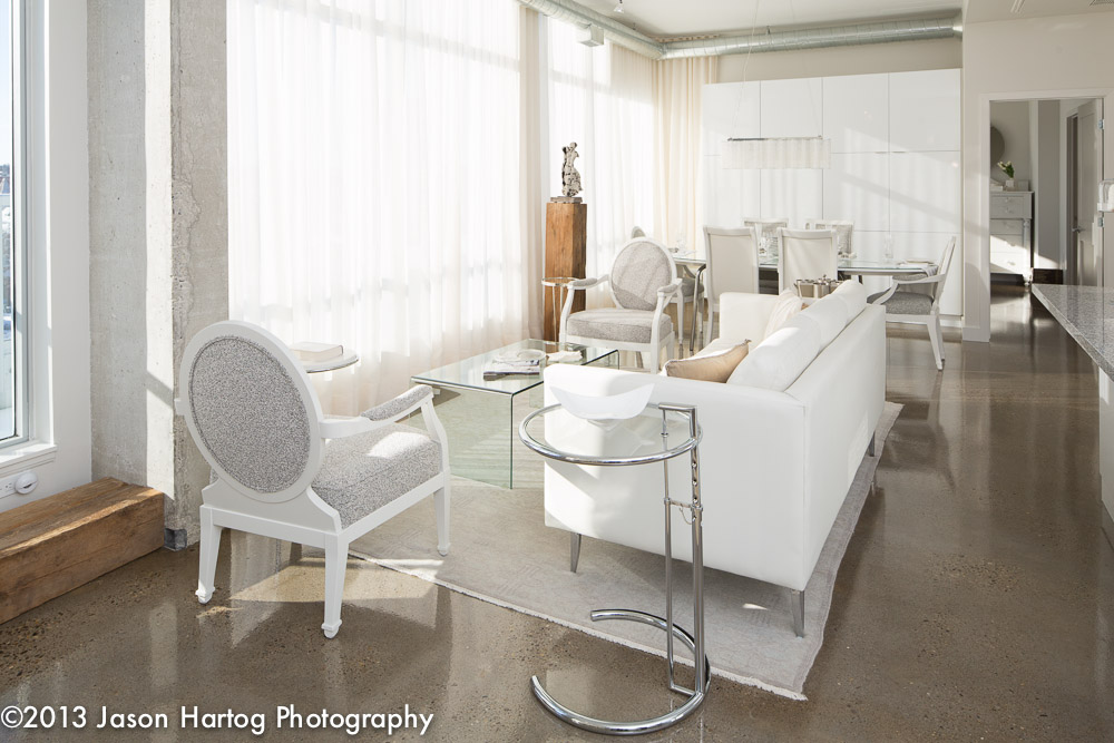 White Interior Photography Living Room